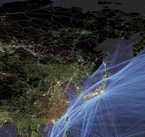 Stock image of grid.