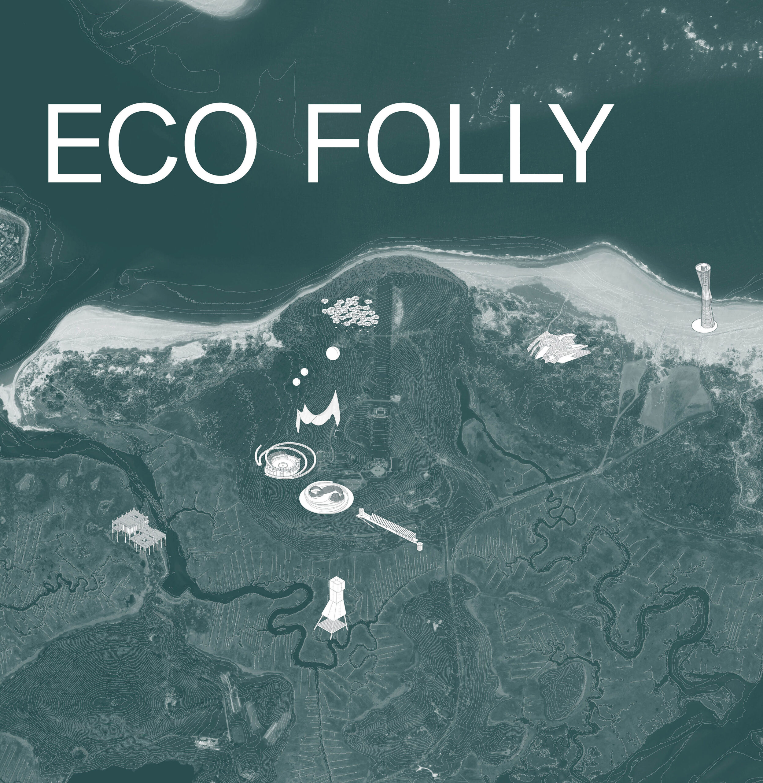 A screenshot of the ECO FOLLY exhibition.