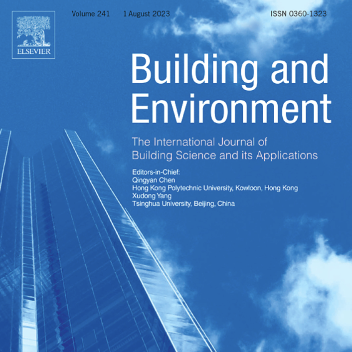 Cover for Building and Environment journal.