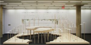 Abstract model that presents energy infrastructure