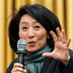 Grace La, Professor of Architecture, Chair of the Practice Platform, and former Director of the GSD's Master of Architecture Programs speaking at the HouseZero Typology Symposium.