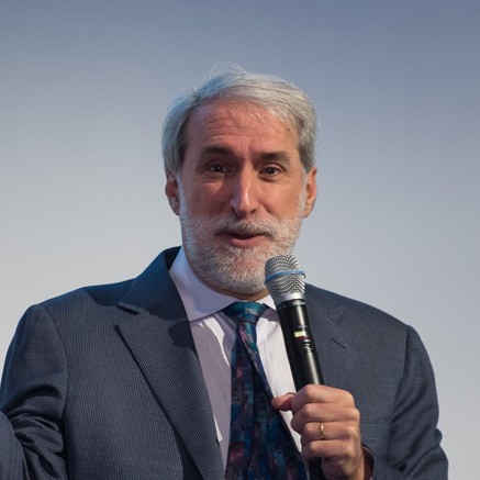 Daniel Nocera, Patterson Rockwood Professor of Energy at Harvard University, speaking at the 2014 Inaugural Challenge Conference.