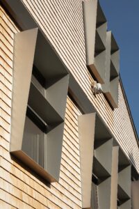 HouseZero's exterior window shading.
