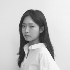 black and white headshot of Jiwon Kim